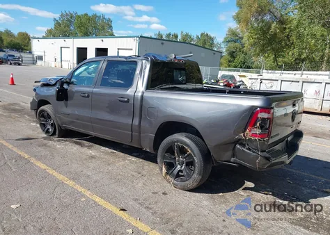 2021 Ram 1500 Big Horn 4X4 5'7 Box из США, поврежденный, VIN 1C6RRFFG3MN509679